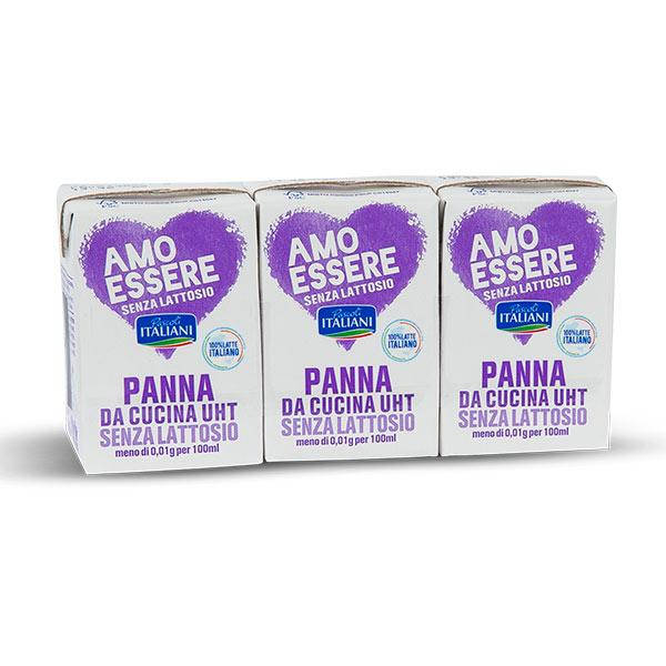 

Сливки безлактозные Amo Essere 3 х 100мл