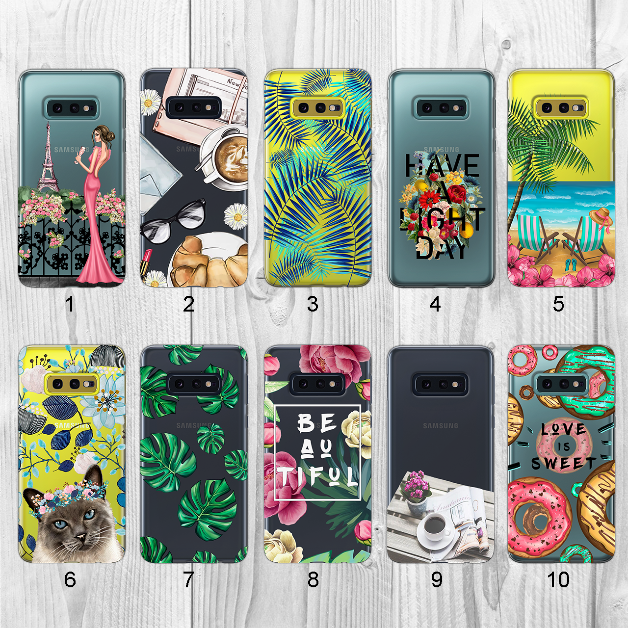 

Силиконовый чехол с рисунком для Samsung Galaxy S10e 2019 G970 (new collection)