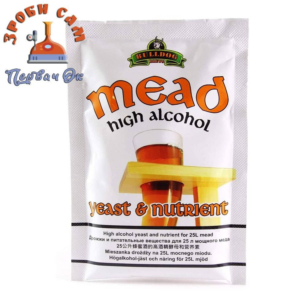 

Мощные! Дрожжи для меда. Англия. Bulldog Mead. Дрожжи с необходимыми питательными веществами.