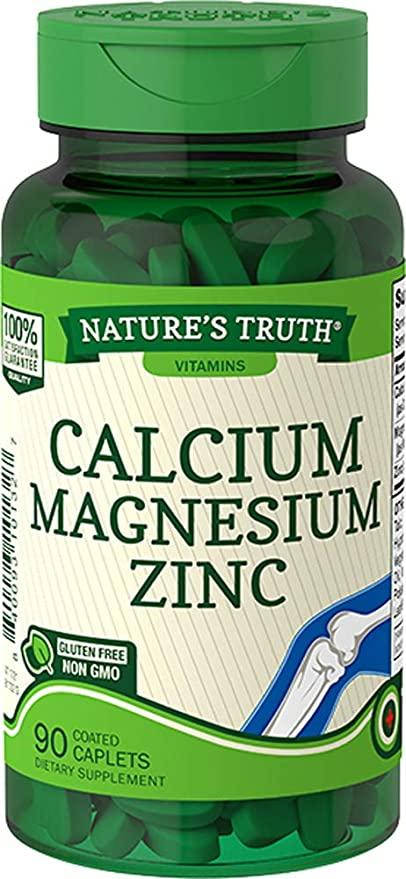 

Кальций Магний Цинк Nature's Truth Calcium Magnesium Zinc 90 caplets USA