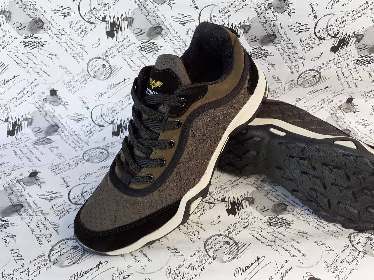 

Мужские термокроссовки в стиле MERRELL OUTDOOR цвет хаки