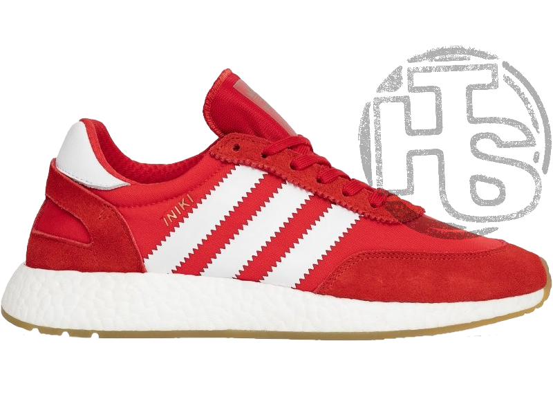 

Мужские кроссовки Adidas Iniki Runner Red White BB2091 42, Красный