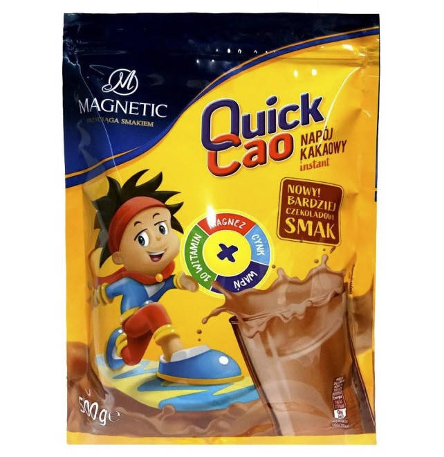 

Детское какао Quick Cao Magnetic 500 г Польша