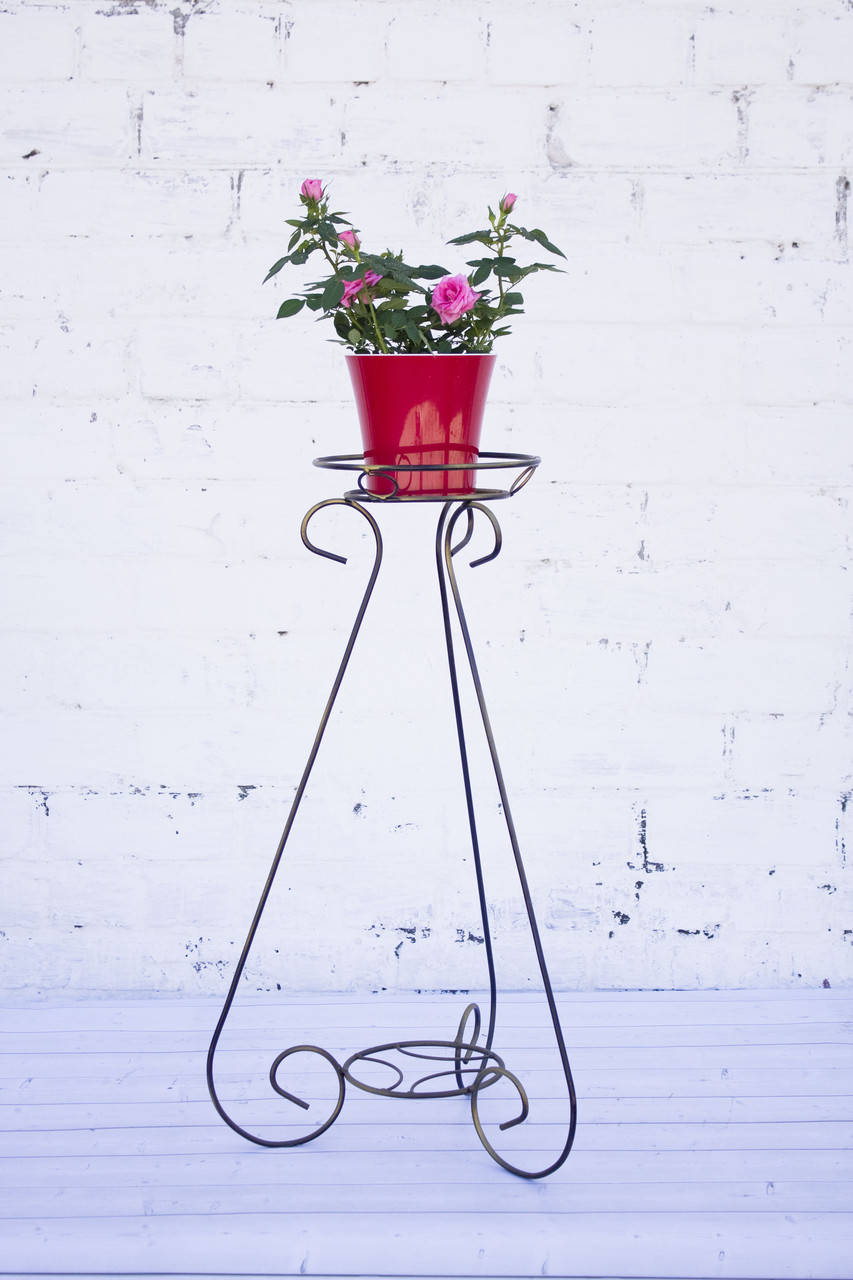 

Напольная металлическая подставка для цветов 1 Горшок "Амфора Большая"