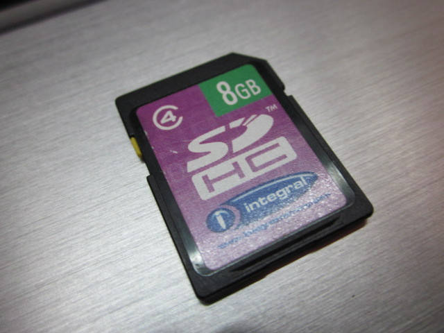 

Карта памяти SD Integral 8Gb 4 Class