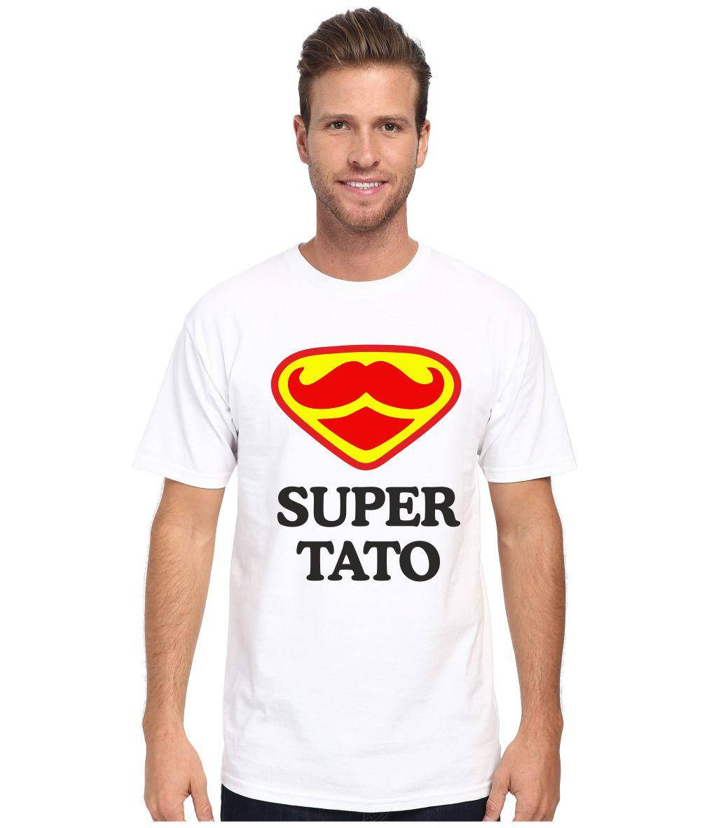 

Футболка Супер тато 4 Белая, XXL