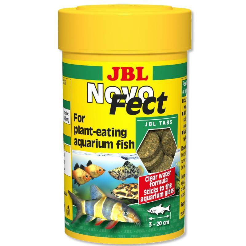 

JBL NovoFect 100 мл - Основной корм для травоядных рыб (таблетки)