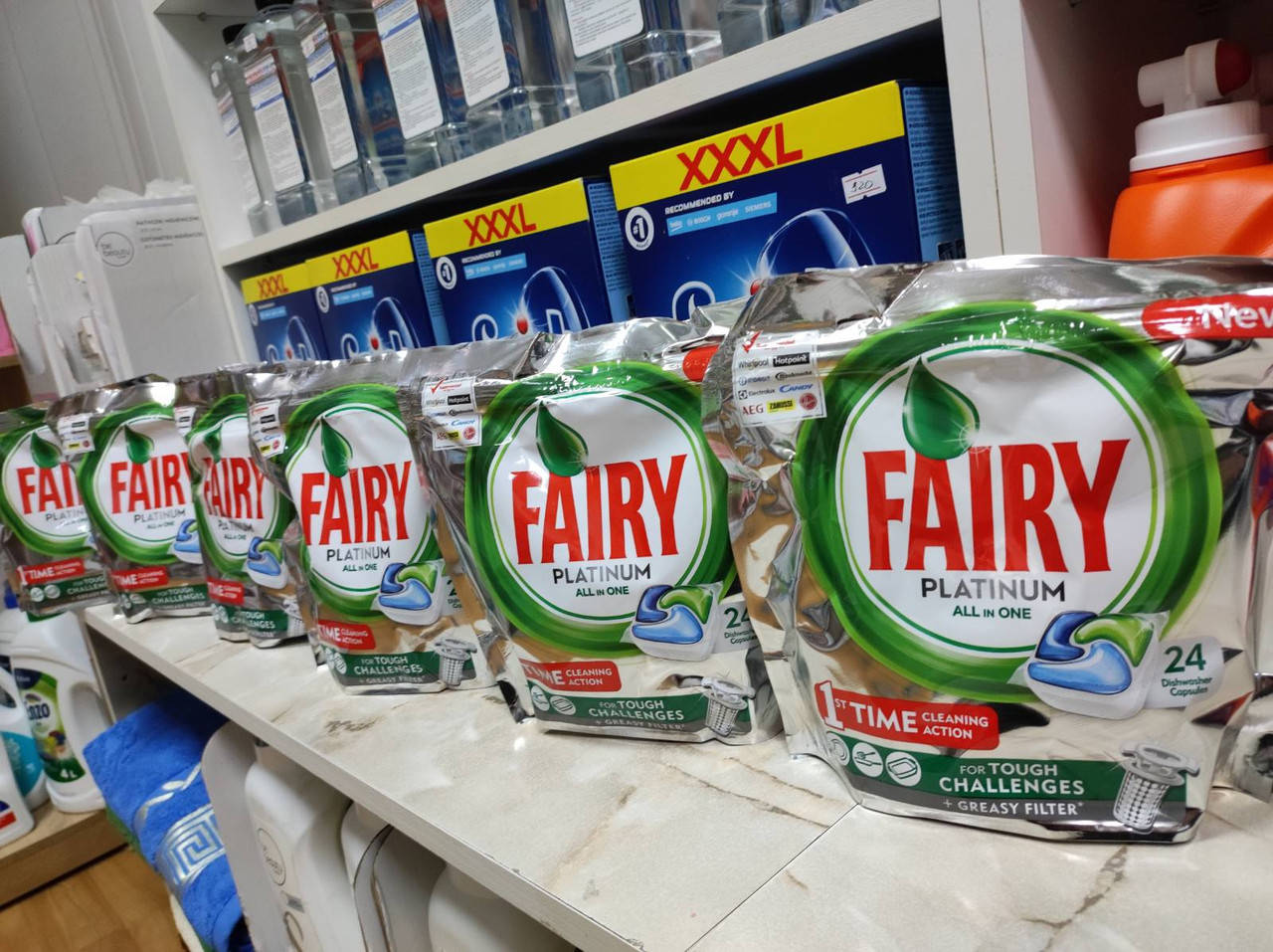 

Таблетки для посудомоечной машины Fairy (Фейри) platinum 24 шт.