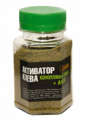 

Активатор клева G.STREAM Конопляный жмых + анис (банка) 70г