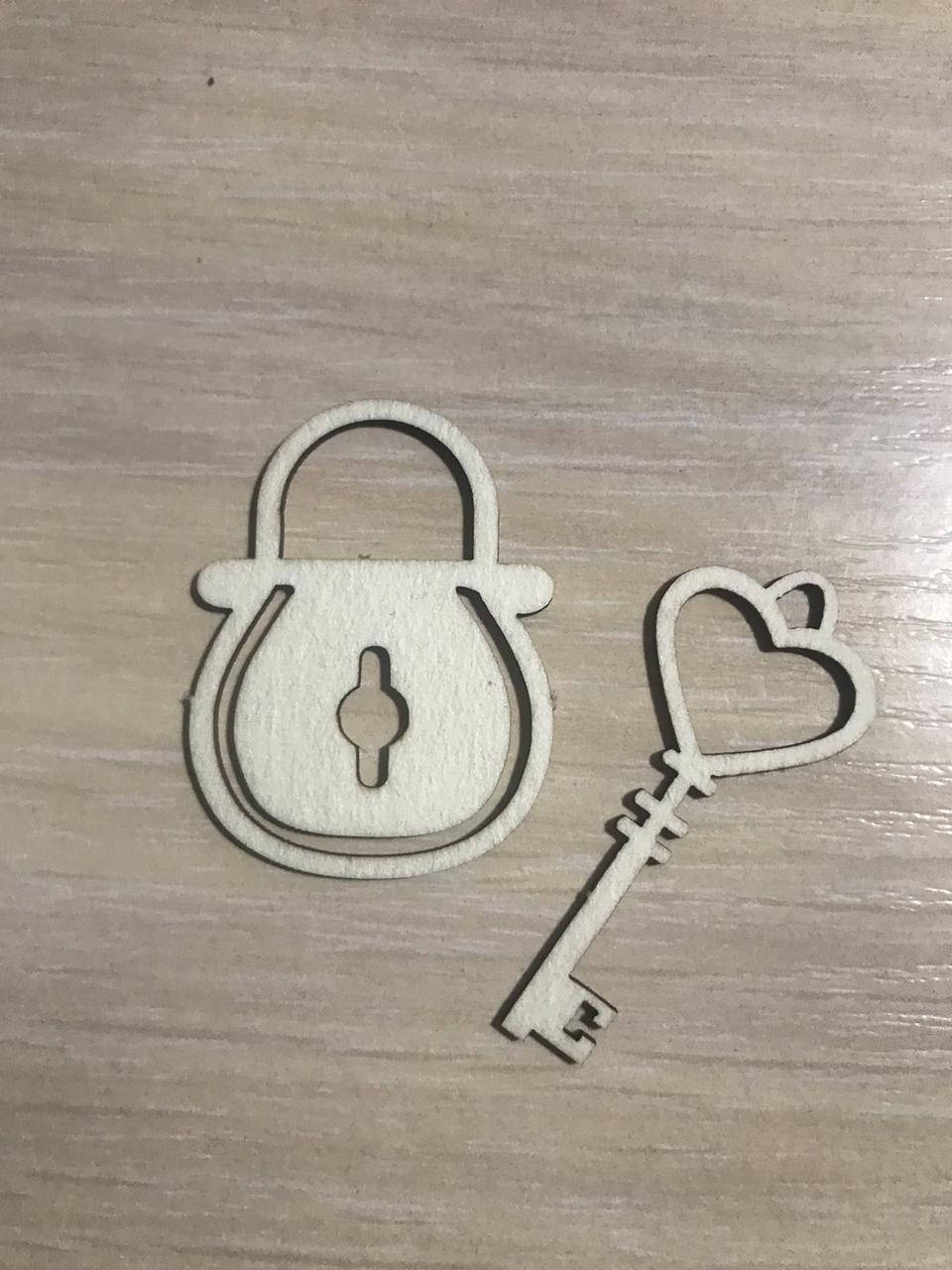 

Чипборд "Сердце и ключик"