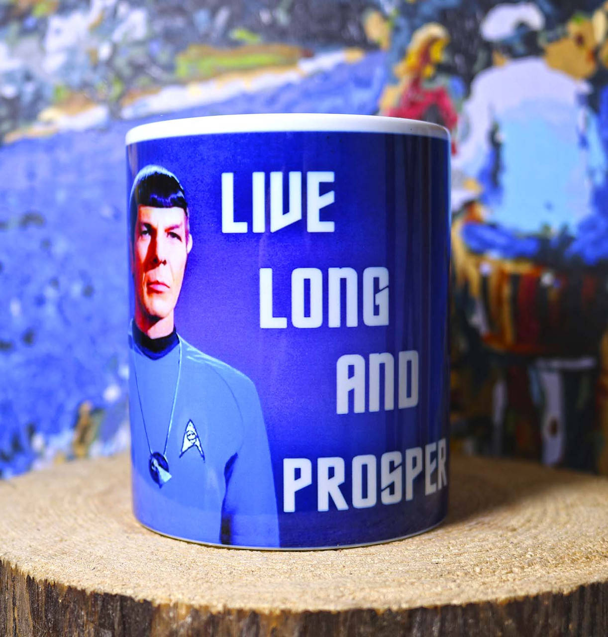 

Чашка Стар Трек "Live long and prosper" / Star Trek