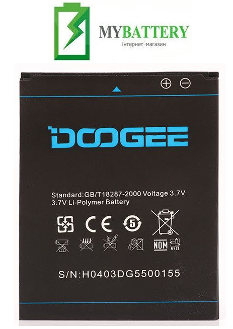 

Оригинальный аккумулятор АКБ батарея Doogee B-DG550 DG550 Dagger
