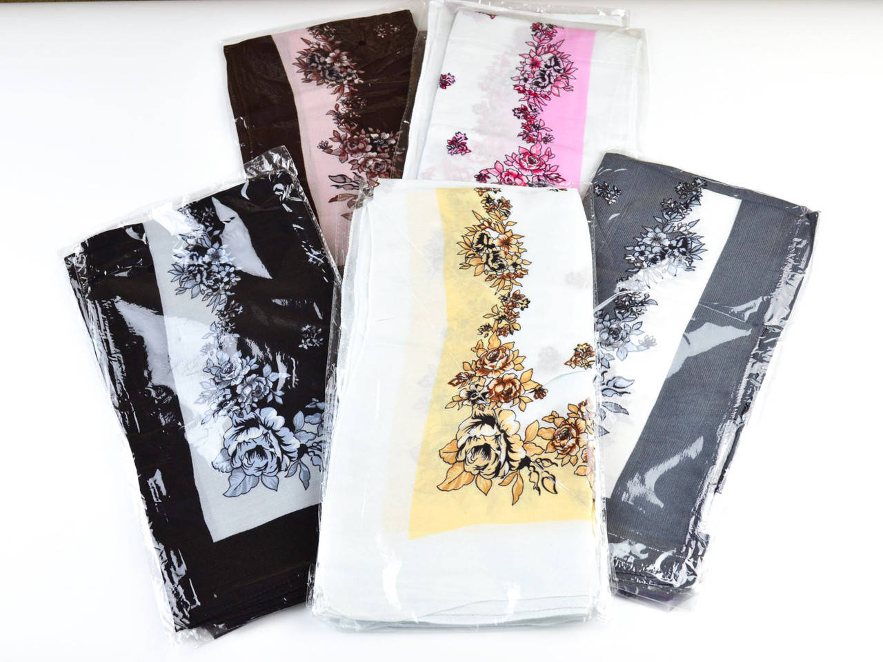 

Головной платок Букет (10 штук), Разные цвета