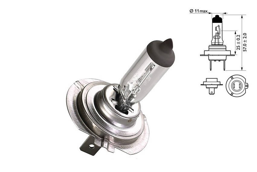 

Галогеновая лампа H7 12V 55W PX26d
