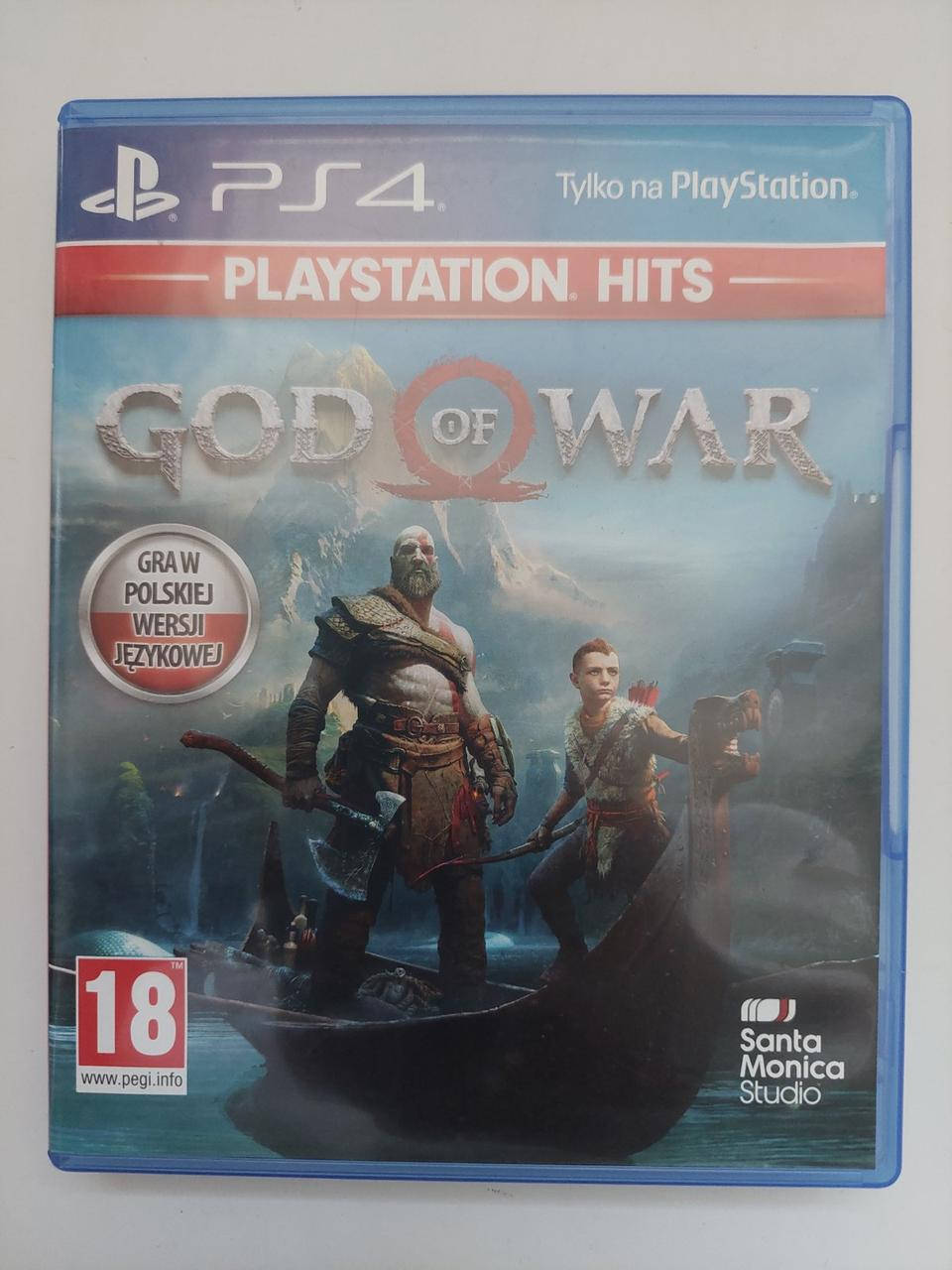 

Игра God of War, Playstation 4 (PS4), русская версия, б/у отличное состояние
