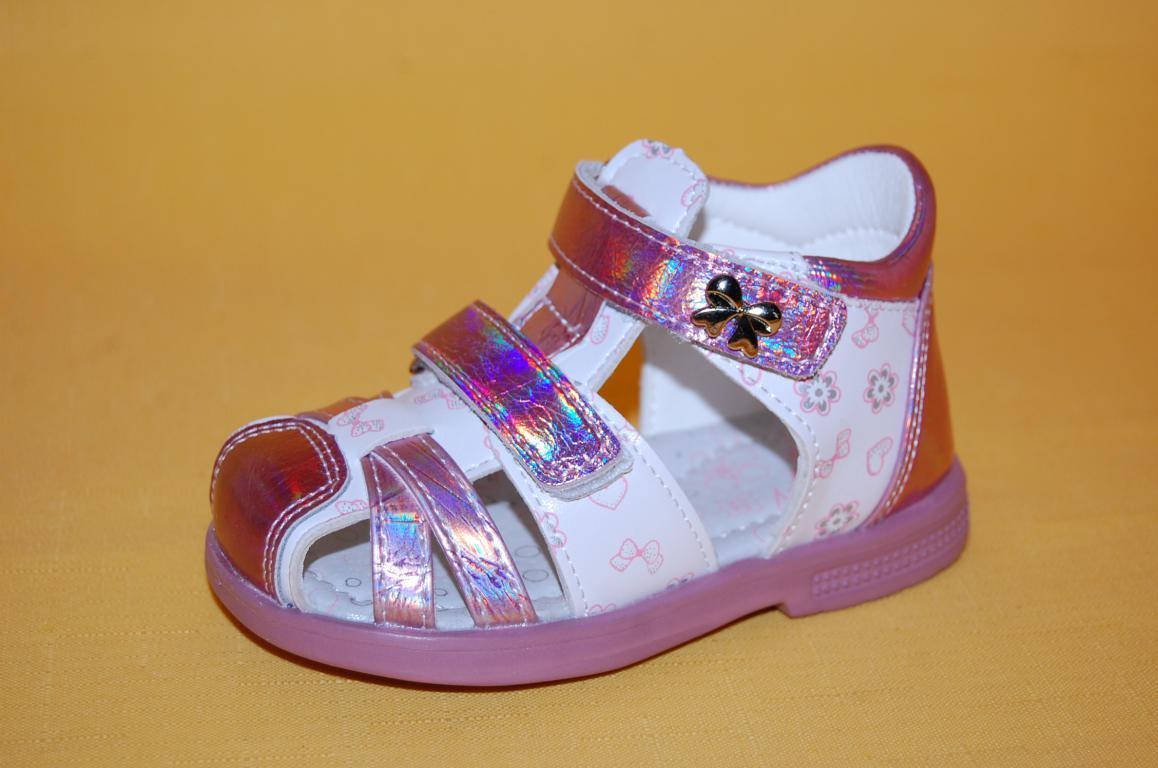 

Детские Босоножки Том.М Китай 7404 Для девочек Розовый размеры 21_26