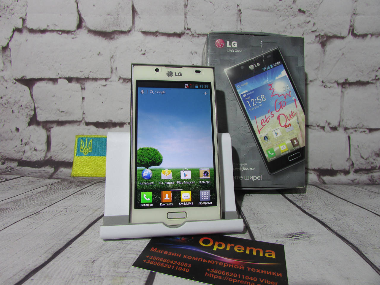 

LG Optimus L7 P705, Белый