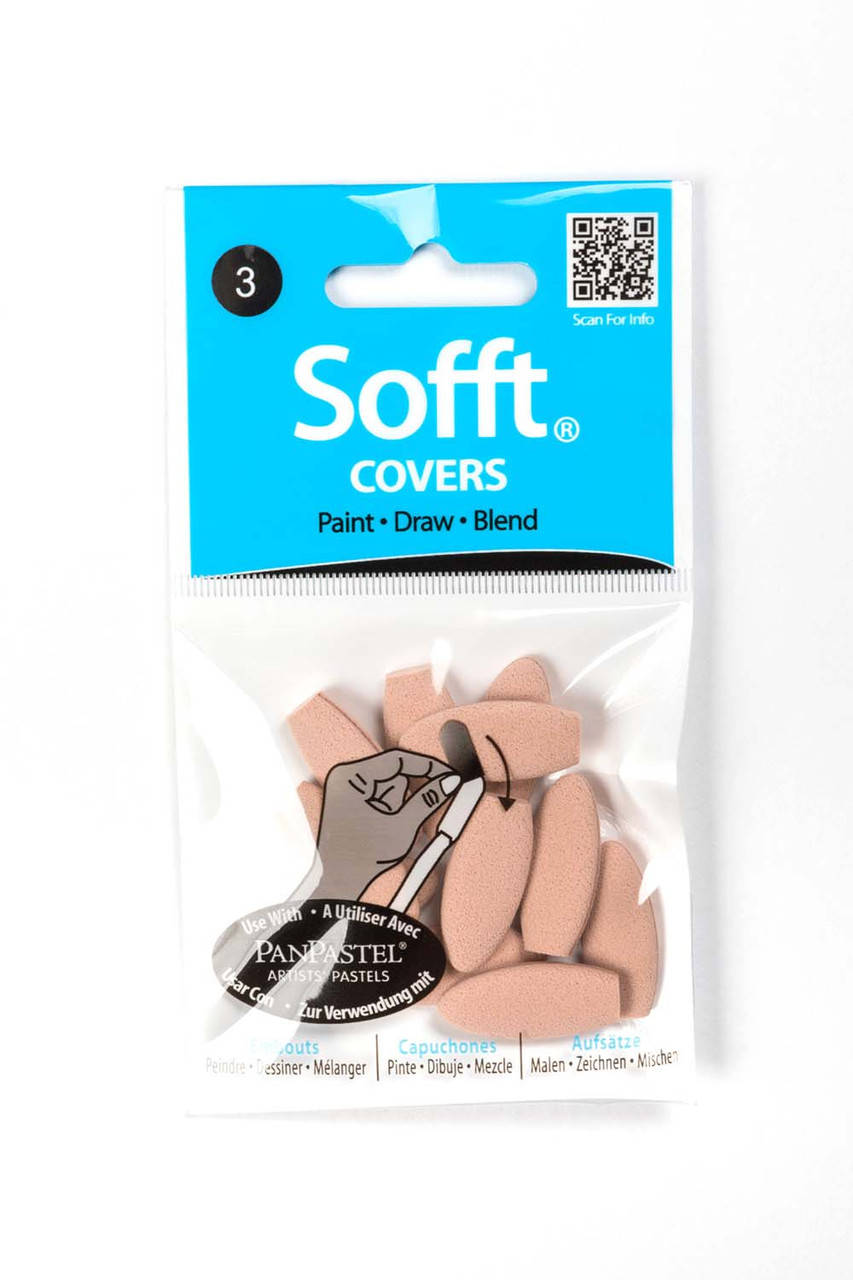 

Комплект насадок для мастихина Sofft Tools Covers - No.3 Oval