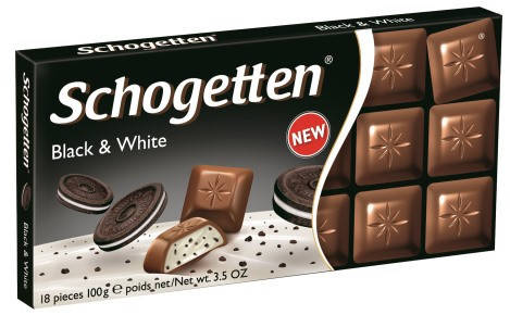 

Шоколад "Schogetten Black White" ( Шоггетен черно-белый), Германия, 100г