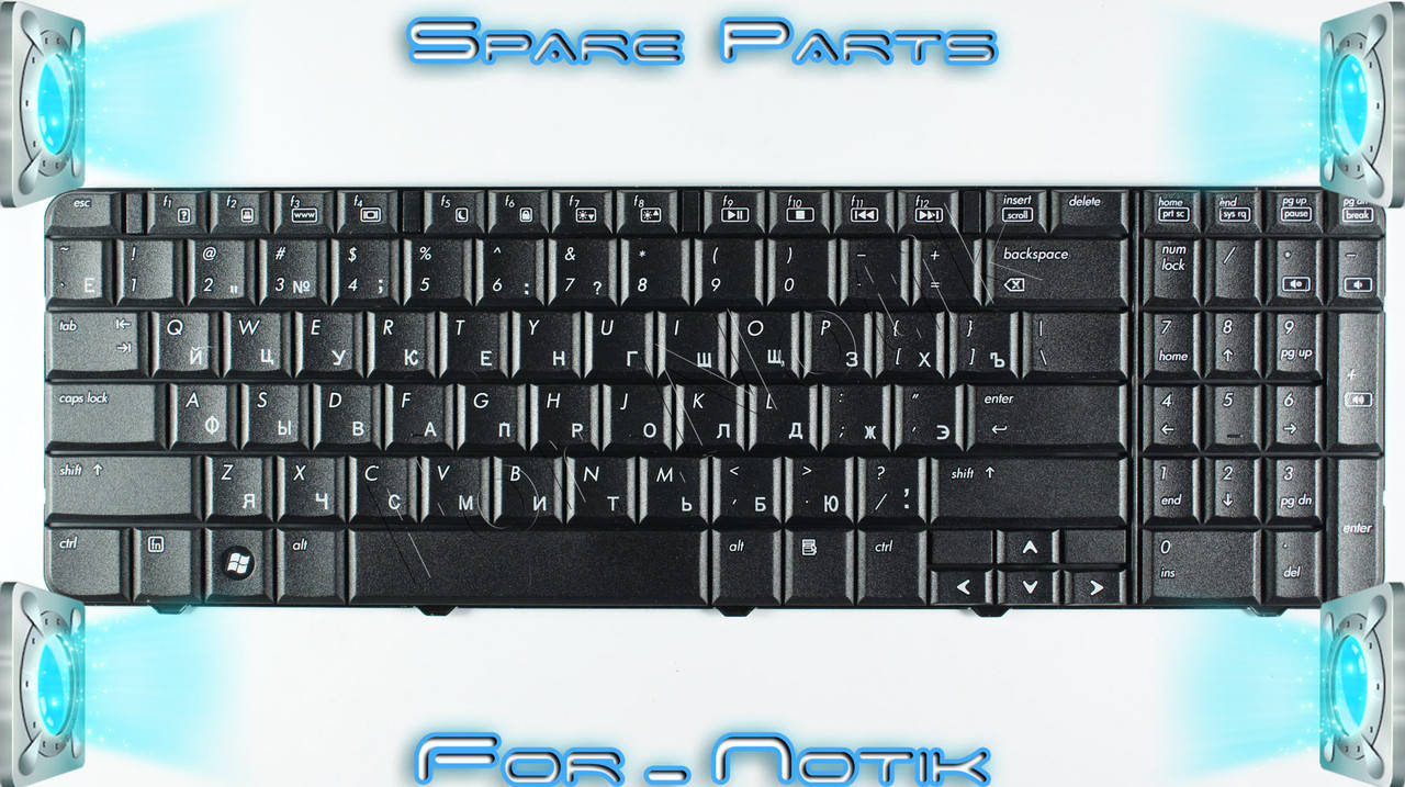 

Клавиатура для ноутбука HP (Presario: CQ60, CQ60Z, G60, G60T) rus, black, Черный
