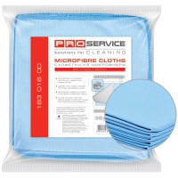 

Салфетка из микрофибры для стекла ТМ "PRO Service" упаковка 5шт цена за 1шт, Голубой