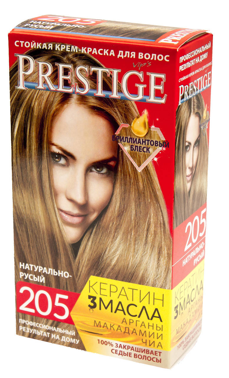 

Краска для волос Vip's Prestige 205 (Натуральный русый)