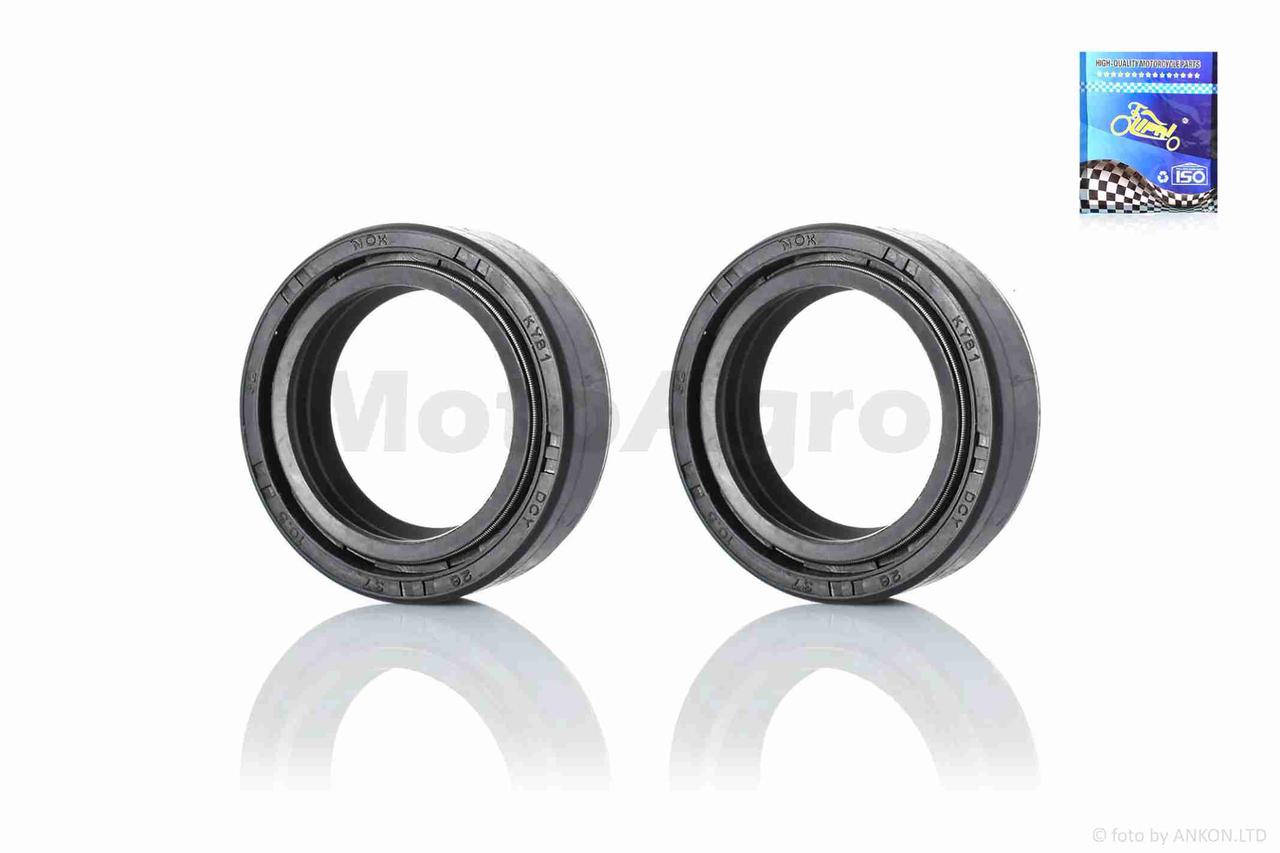 

Сальники вилки WIND, JOG, Active 26-37-10,5 2шт "LIPAI" (NOK)