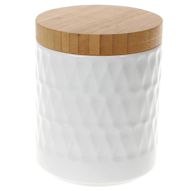 

Фарфоровая банка Naturel 550 мл для хранения 550 мл, Белый