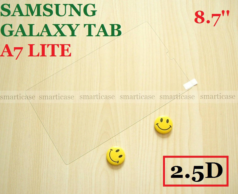 

Защитное стекло 2.5d для Samsung Galaxy Tab A7 lite (8.7) SM-T220 SM-T225, Прозрачный