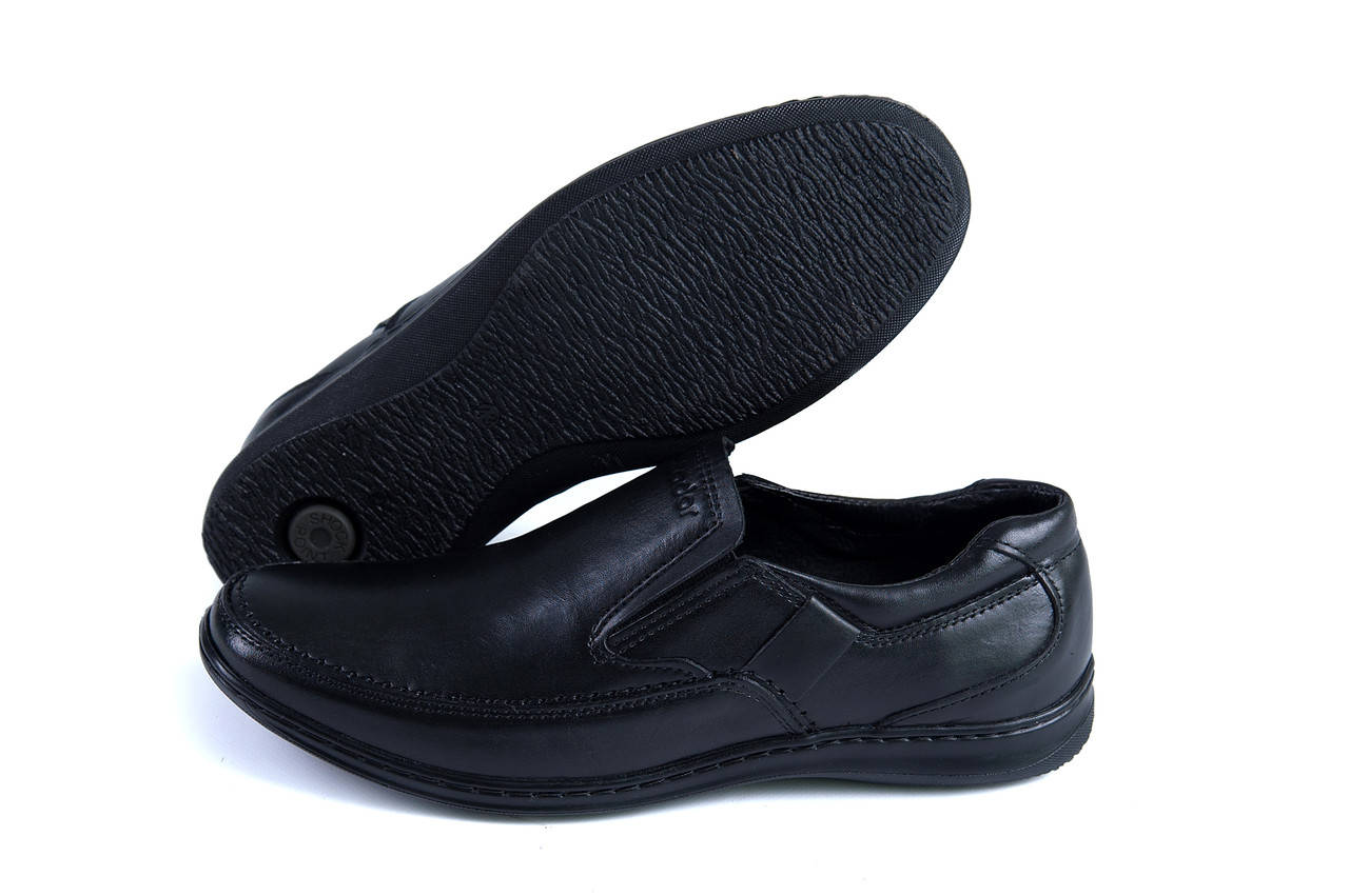 

Мужские кожаные туфли Matador Officer shoes, Черный