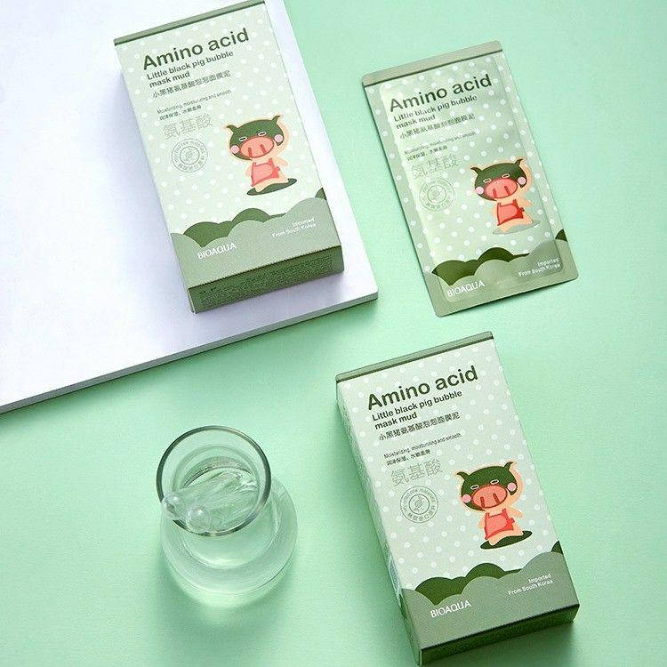 

Кислородная маска Bioaqua Little Black Carbonated Bubble Clay Mask 4 g (1 штука)