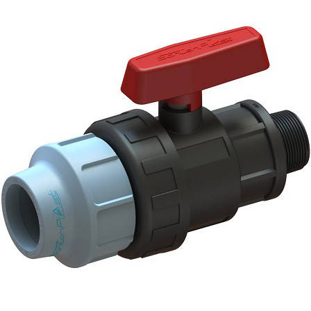 

Santehplast Кран шаровый 32х1 ЗН, Голубой