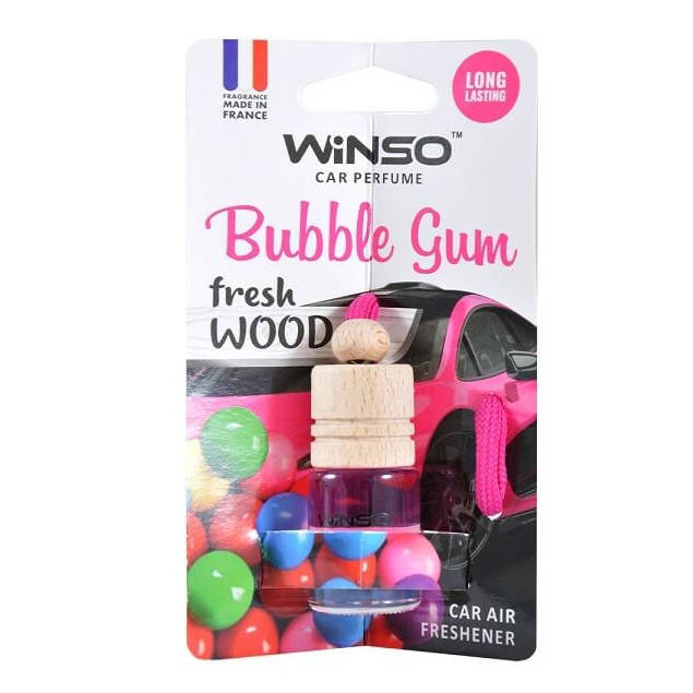 

Ароматизатор Winso Fresh Wood Bubble Gum 530330 4мл