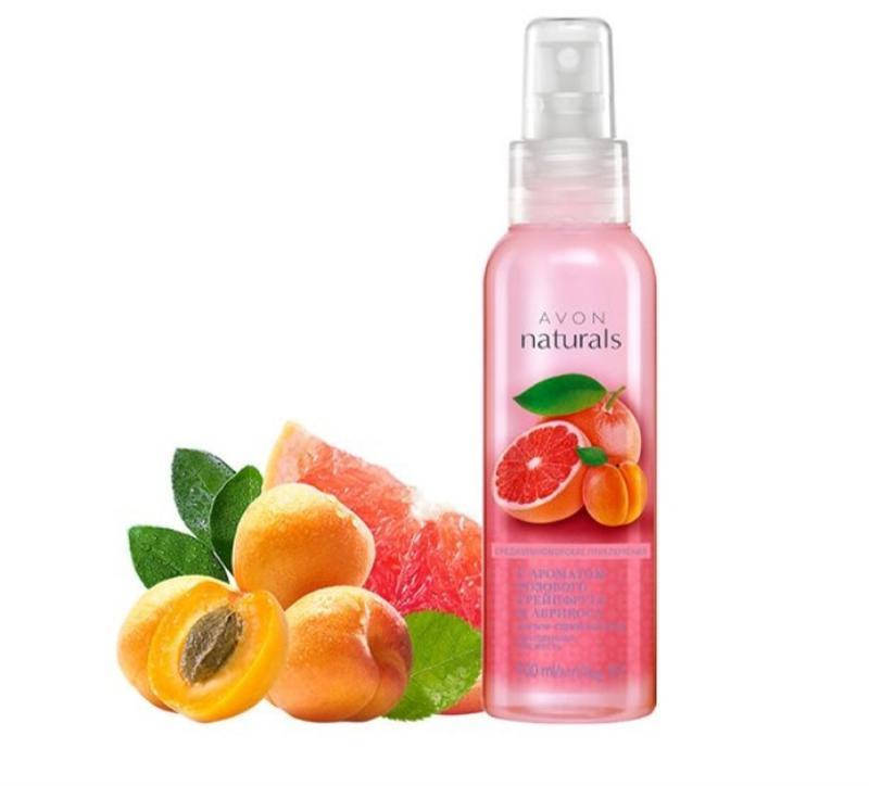 

Лосьйон-спрей для тіла Avon Naturals "Грейпфрут і абрикос" (спрей "середземноморські пригоди")