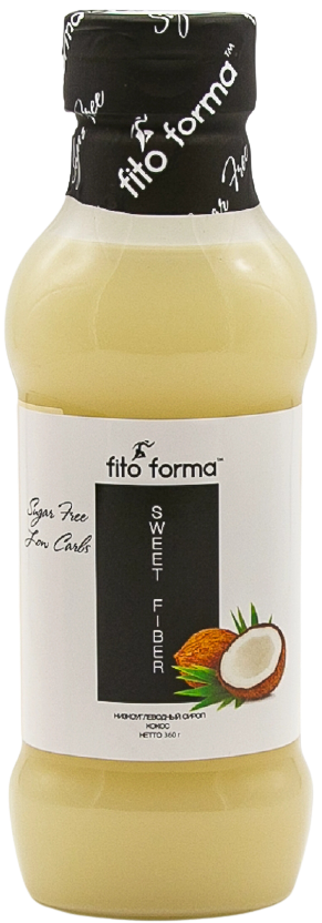 

Низкокалорийный сироп Fito Forma Кокос (360 грамм)
