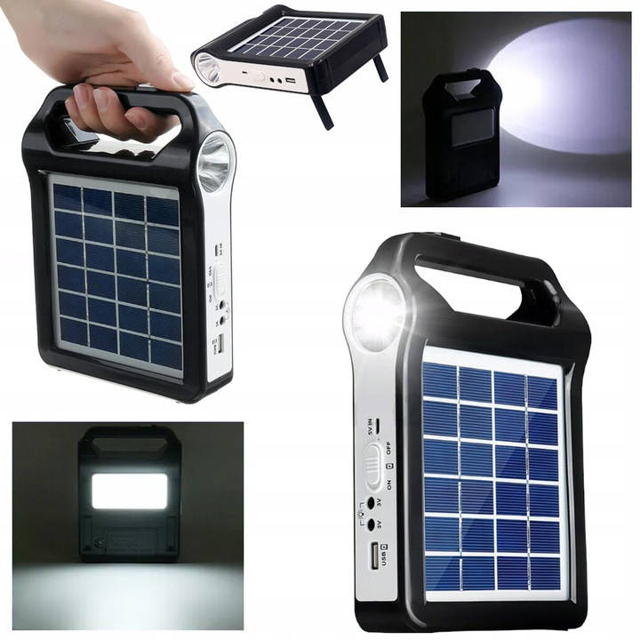 

Солнечный PowerBank Solar 18650mAh