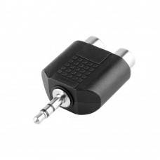 

Сплиттер Jack 3.5 (папа) / 2 RCA (мама)