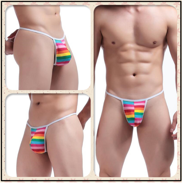 

Мужские трусы Стринги Ciokicx Summer Lines Rainbow (L), Разные цвета
