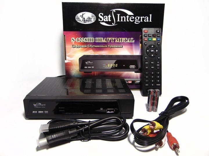 

Спутниковый тюнер Sat-Integral S-1228 HD HEAVY METAL