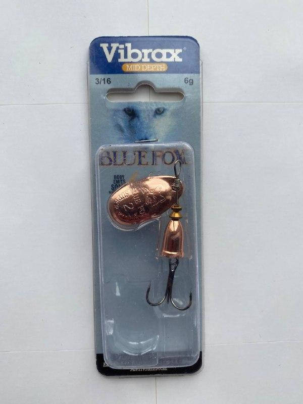 

Блесна вертушка Blue Fox Vibrax Fluorescent #2 6g 3\16 Цвет-2