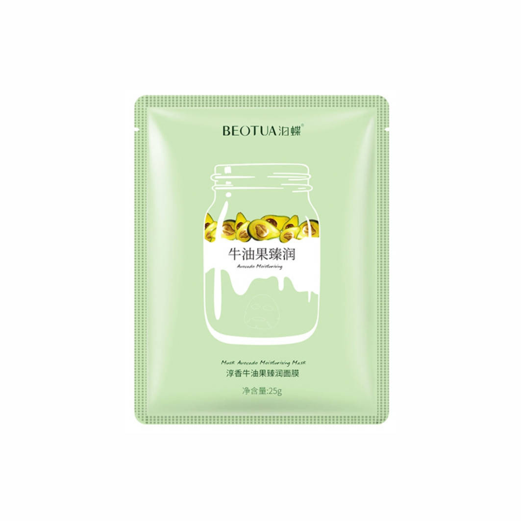 

Тканевая маска с экстрактом авокадо Beotua Avocado Fresh Mask