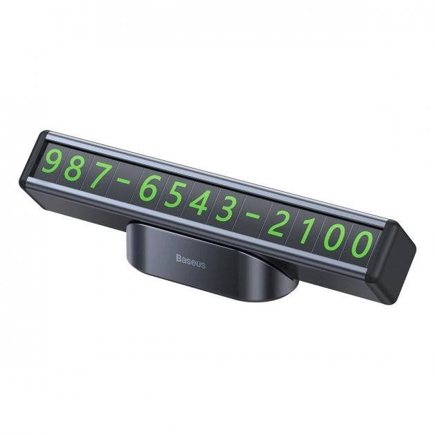 

Автовизитка Baseus Baseus Square Bar Temporary /black/