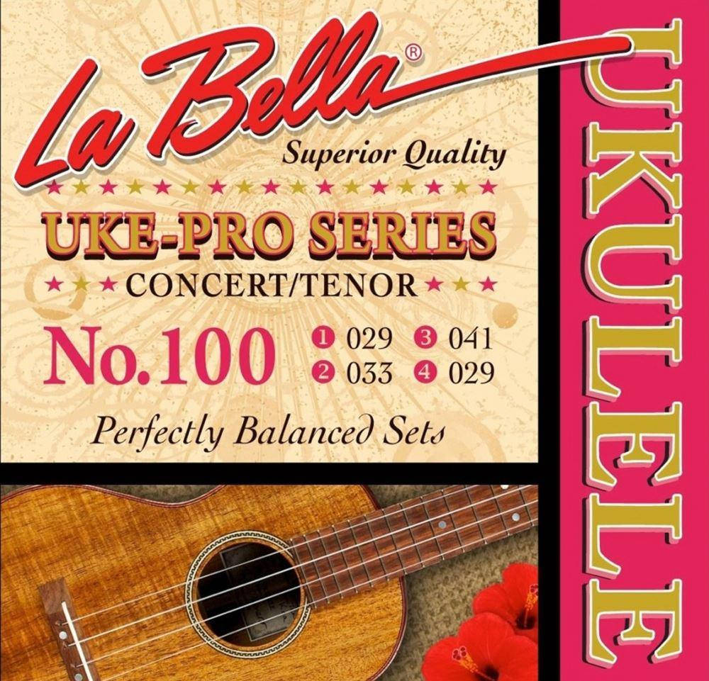 

Струны для укулеле La Bella 100 Uke-Pro, Concert /Tenor