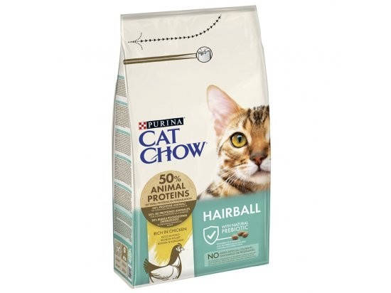 

Сухой корм для котов длинношерстных пород PURINA Сat Сhow® HAIRBALL CONTROLL с курицей 1,5 кг