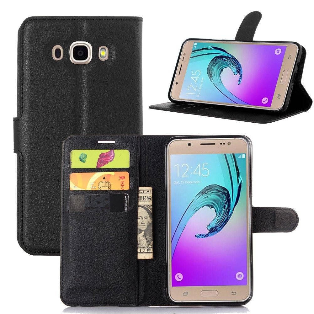 

Чехол-книжка Litchie Wallet для Samsung Galaxy J7 2016 (J710) Черный