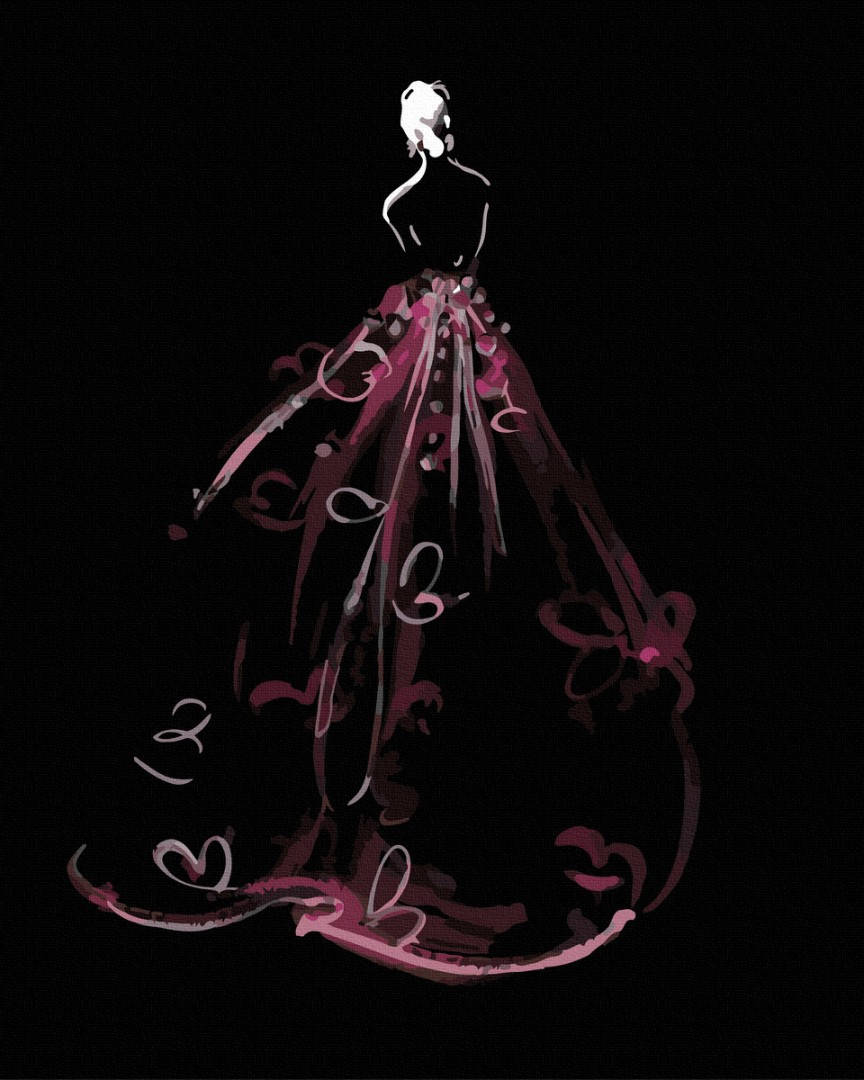 

Картина по номерам Brushme Очерк для королевы OGX5011 40x50 см