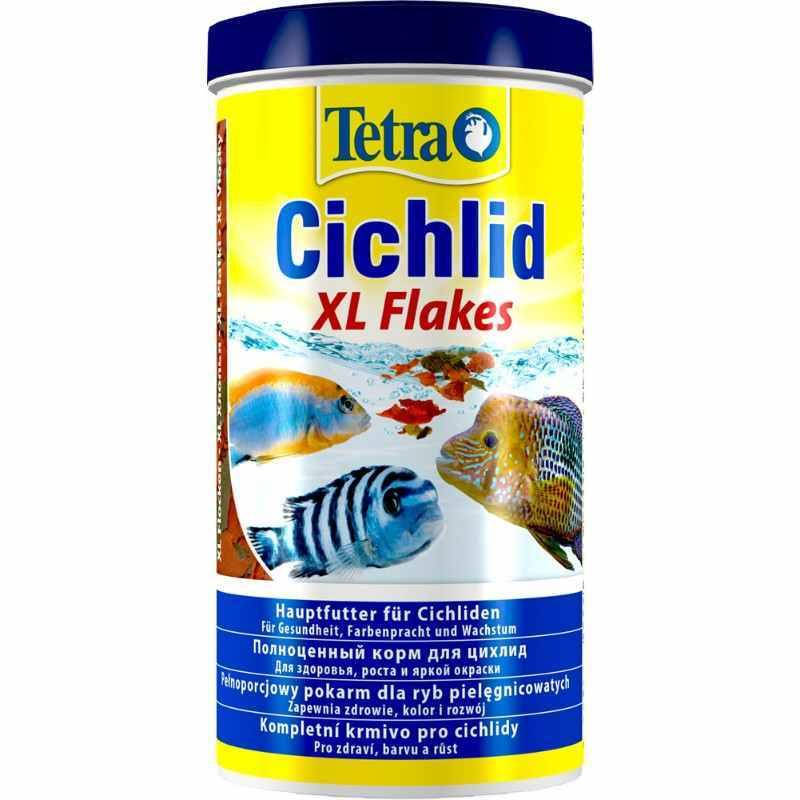 

Тетра (Tetra) Cichlid XL Flakes 1 л - Корм в больших хлопьях для цихлид