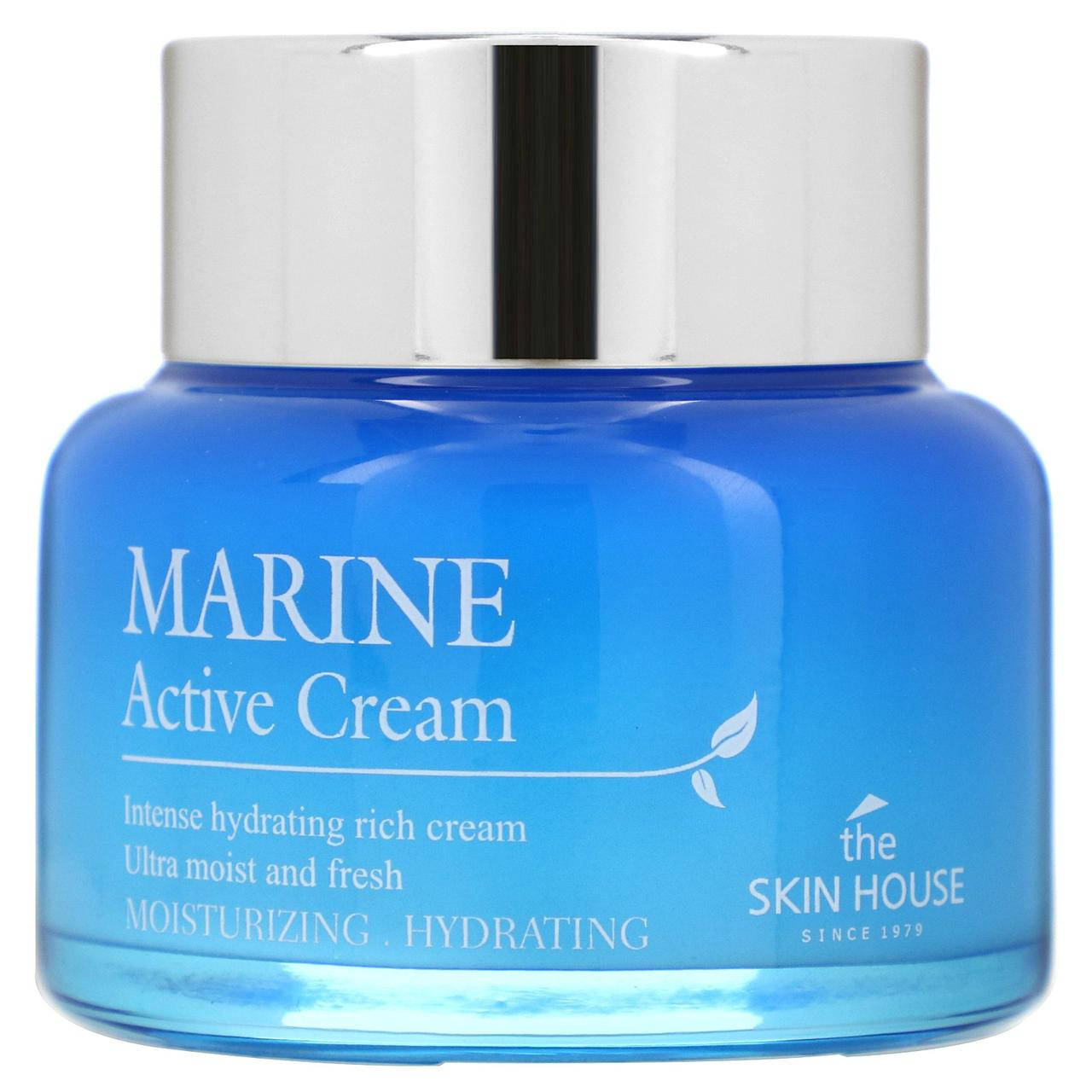 

Увлажняющий крем с морской водой и водорослями The Skin House Marine Active Cream 50 ml