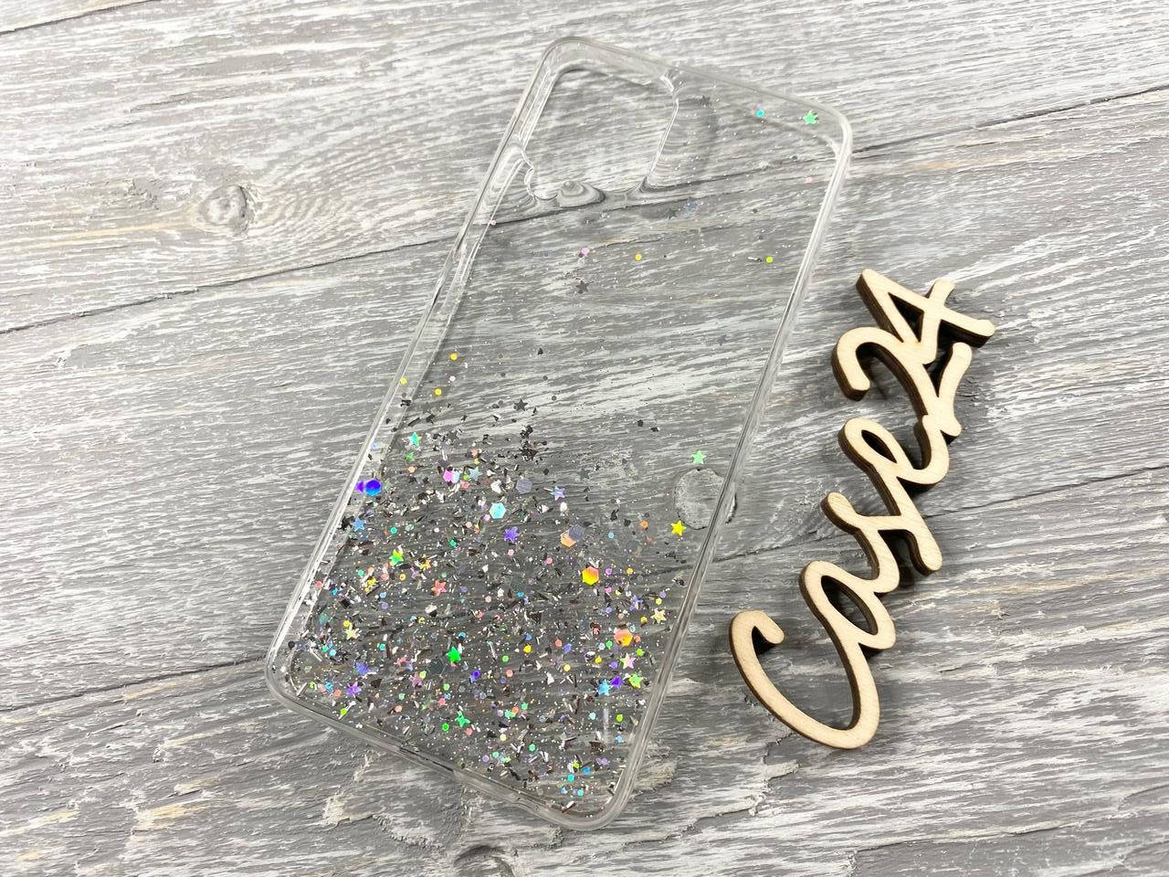 

TPU чехол Star Glitter для Samsung Galaxy M32 прозрачный