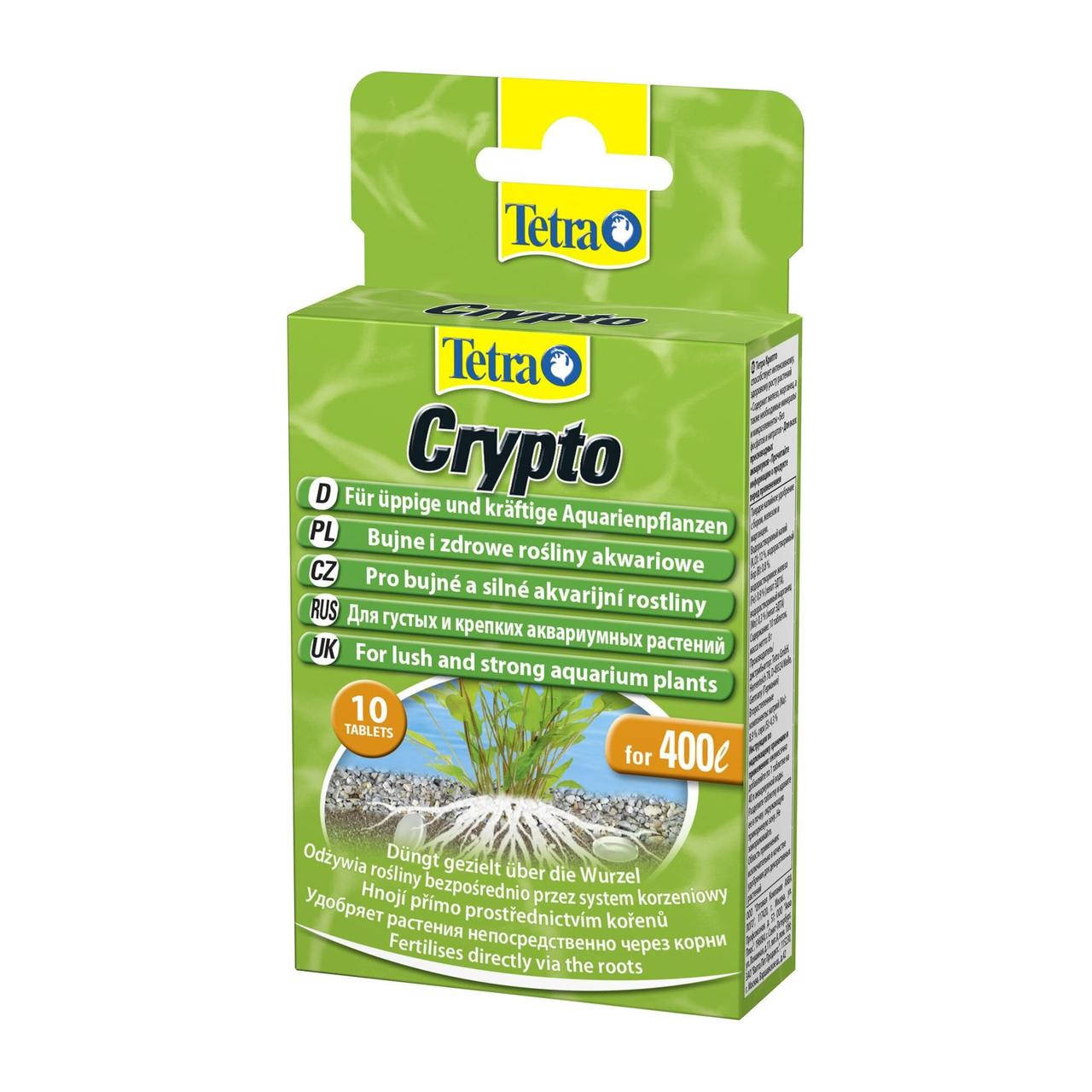 

Удобрение TetraPlant Crypto 10 таблеток для растений на 200 л